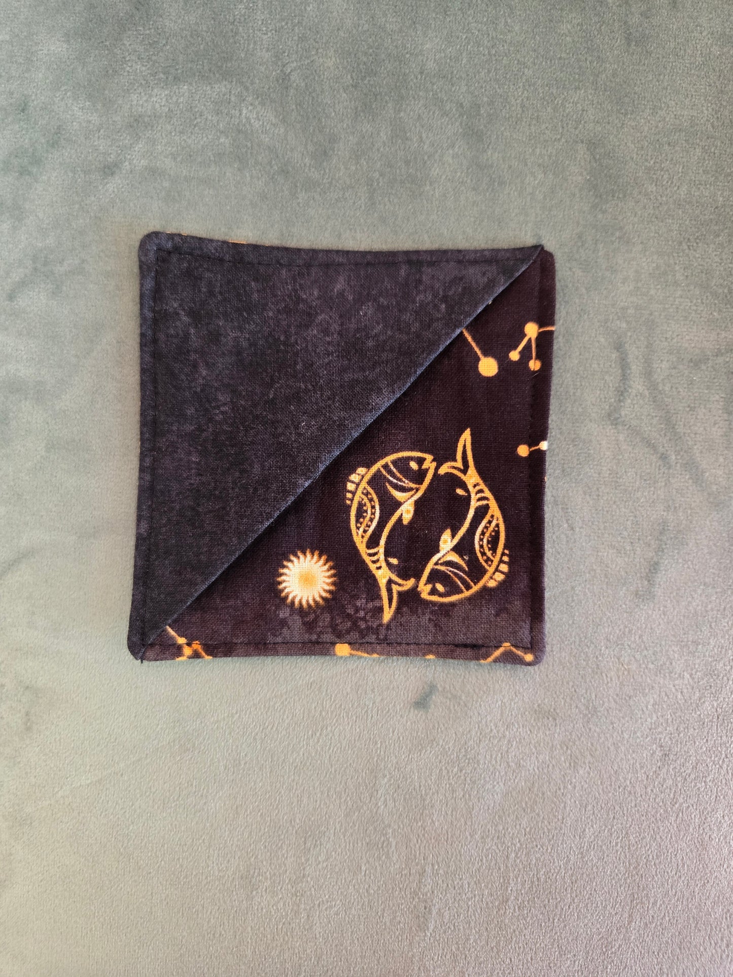 Corner Bookmark || Fabric Page Marker || Reclaimed Fabric