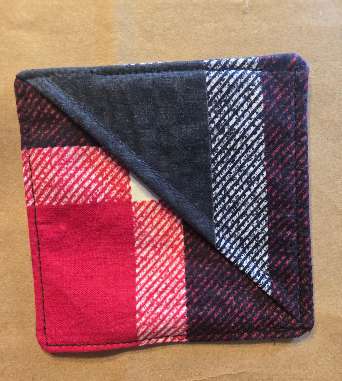 Corner Bookmark || Fabric Page Marker || Reclaimed Fabric