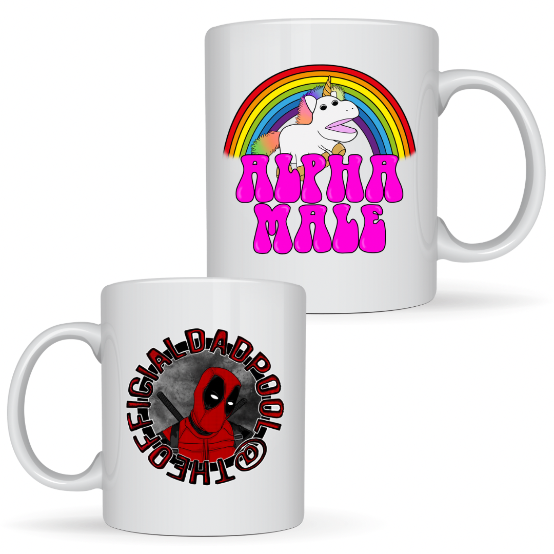 Alpha Male Karl the Unicorn Mug