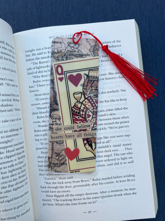 Hearts Have All Things Bookmark