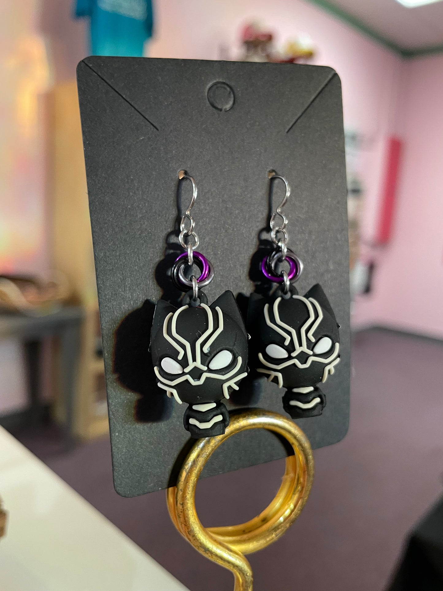 Marvel Character Earrings || Handcrafted Chainmaille