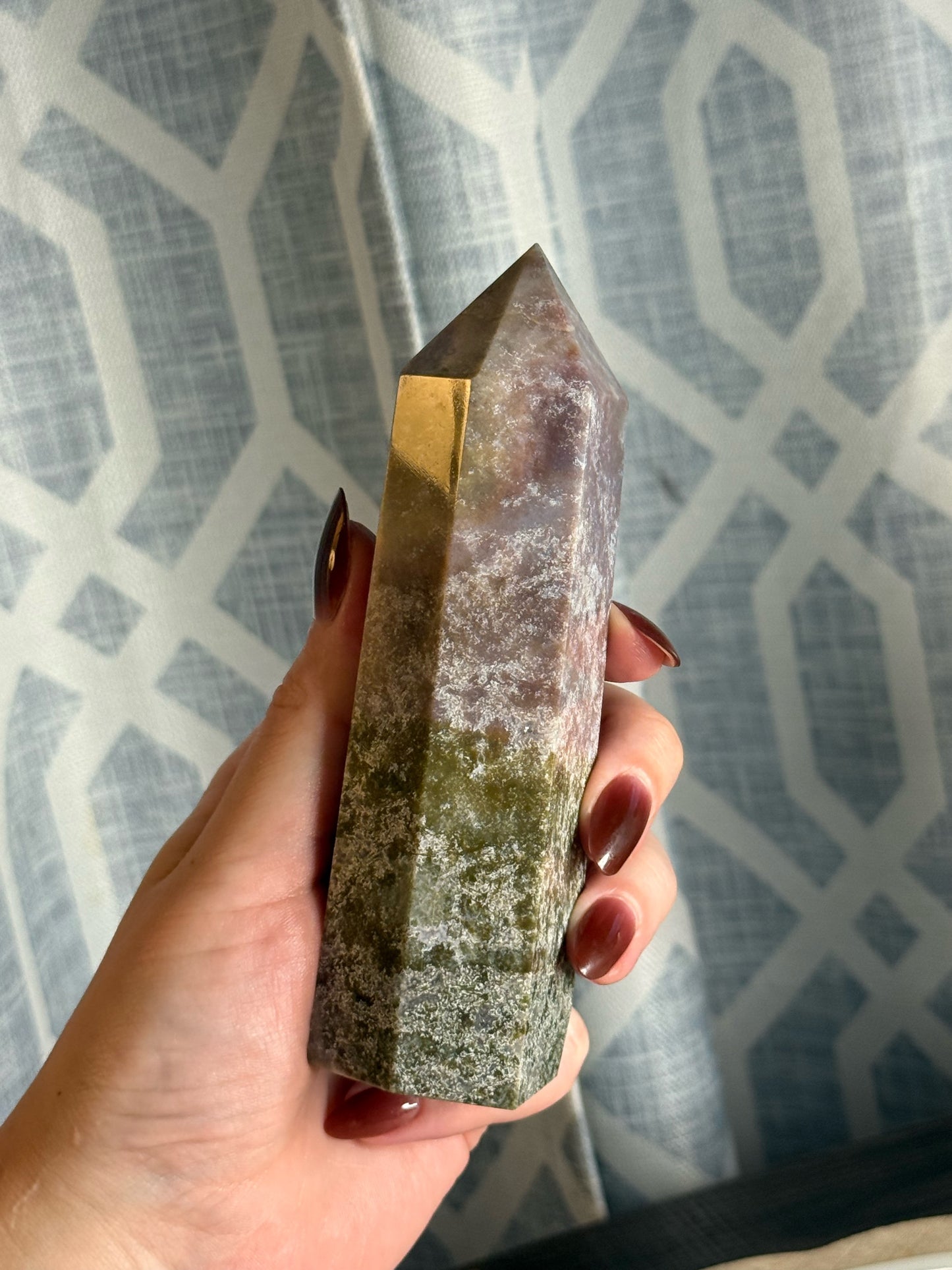 Large Ocean Jasper Tower