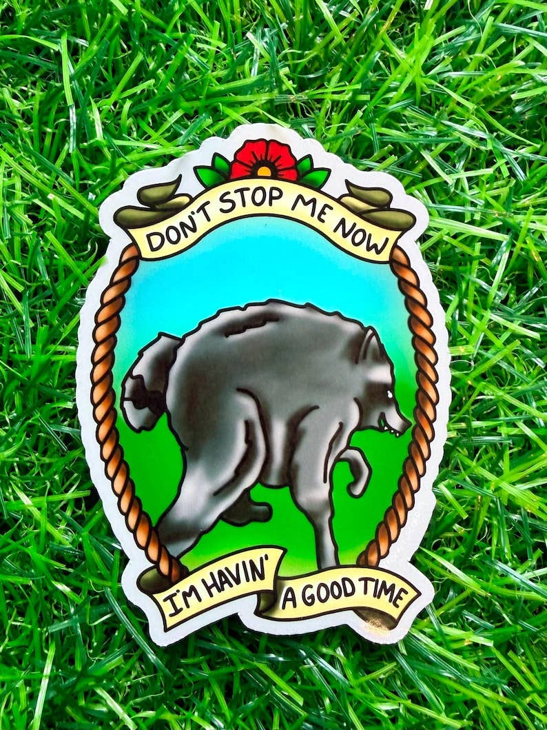 Jimothy Raccoon Sticker