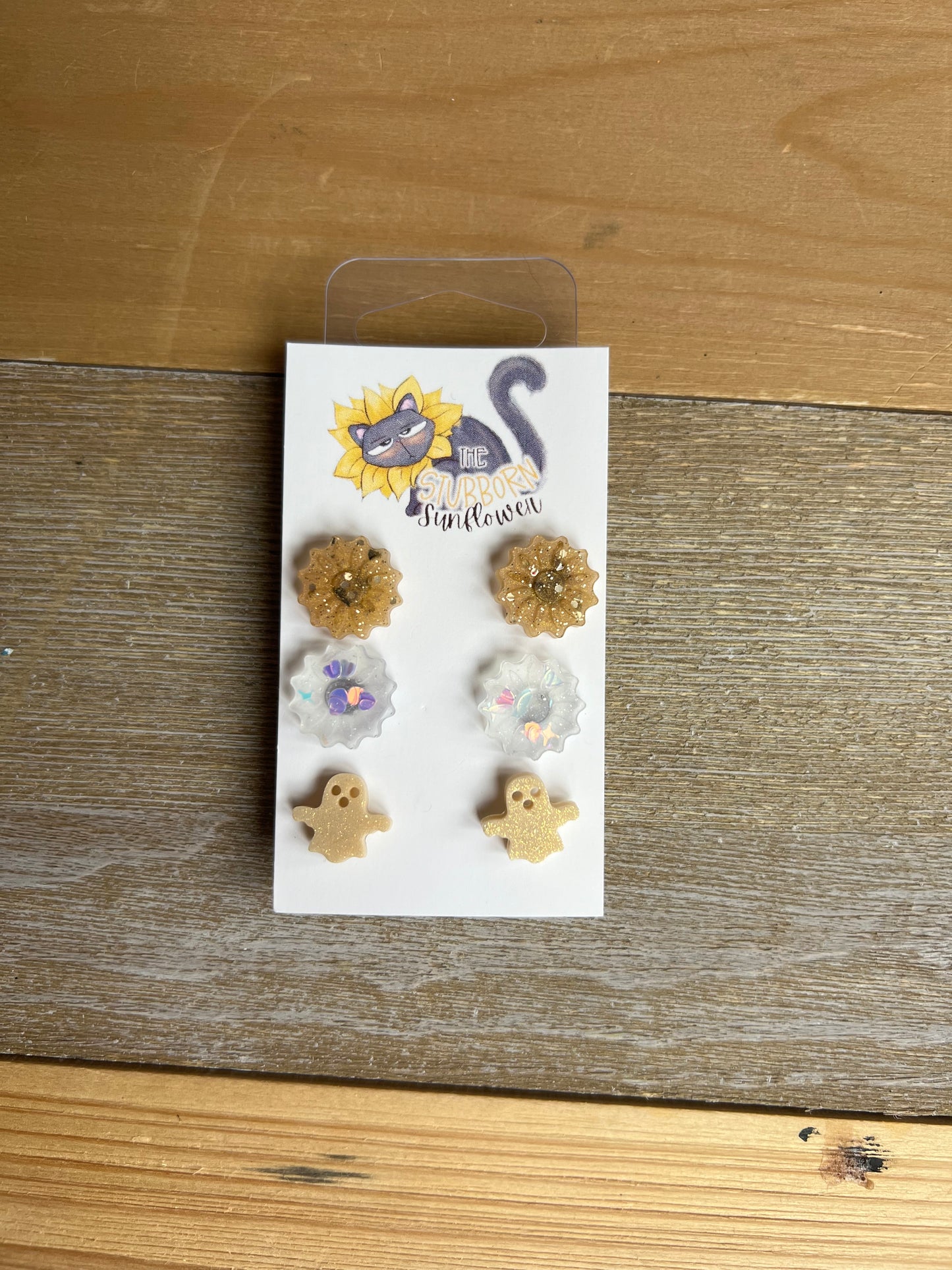 Resin Stud Earring Packs