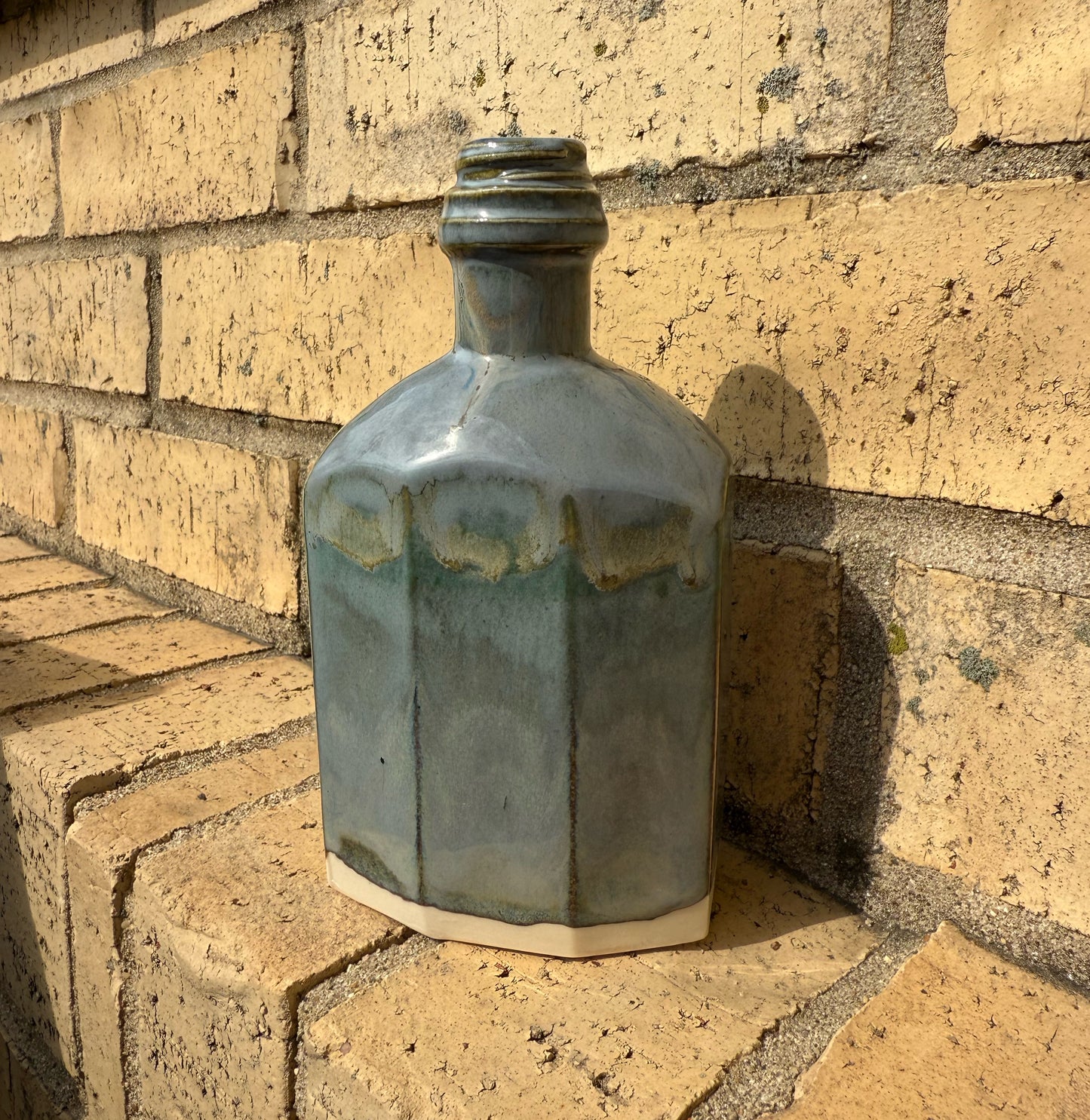 Bottle Neck Pottery Vessel