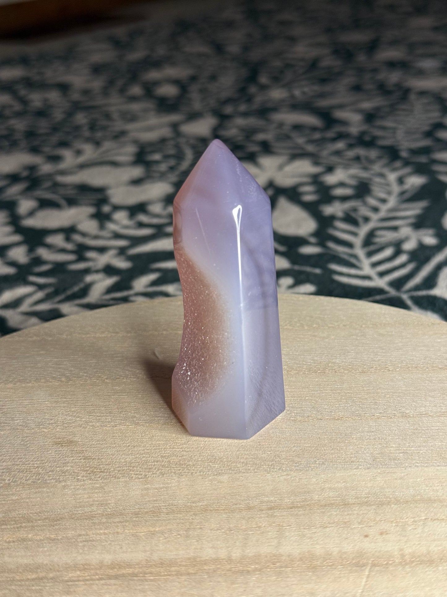 Agate Druzy Tower