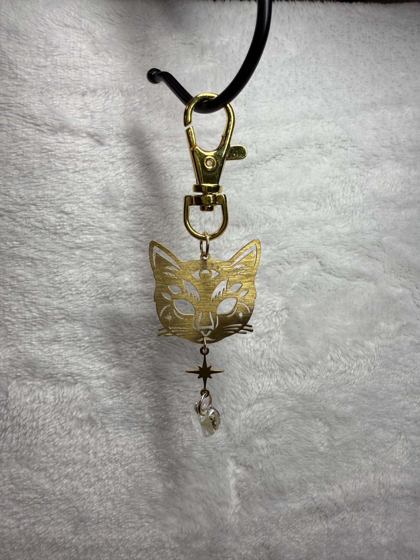 Cat of Wisdom Bag Charm