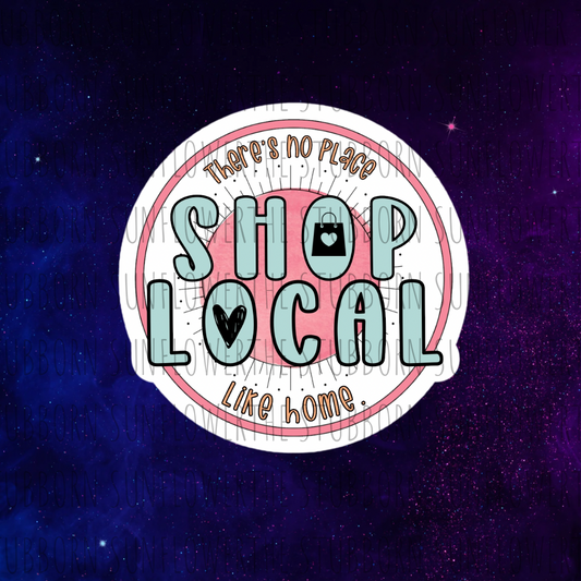 Shop Local Sticker