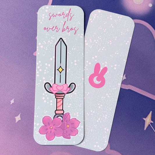 Swords Over Bros Fantasy Bookmark
