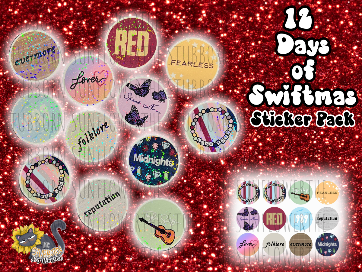 12 Days Of Swiftmas Sticker Pack