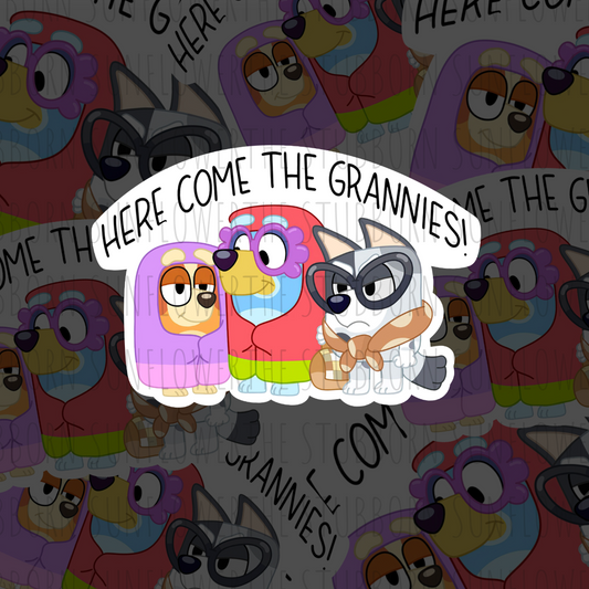 The Grannies Sticker