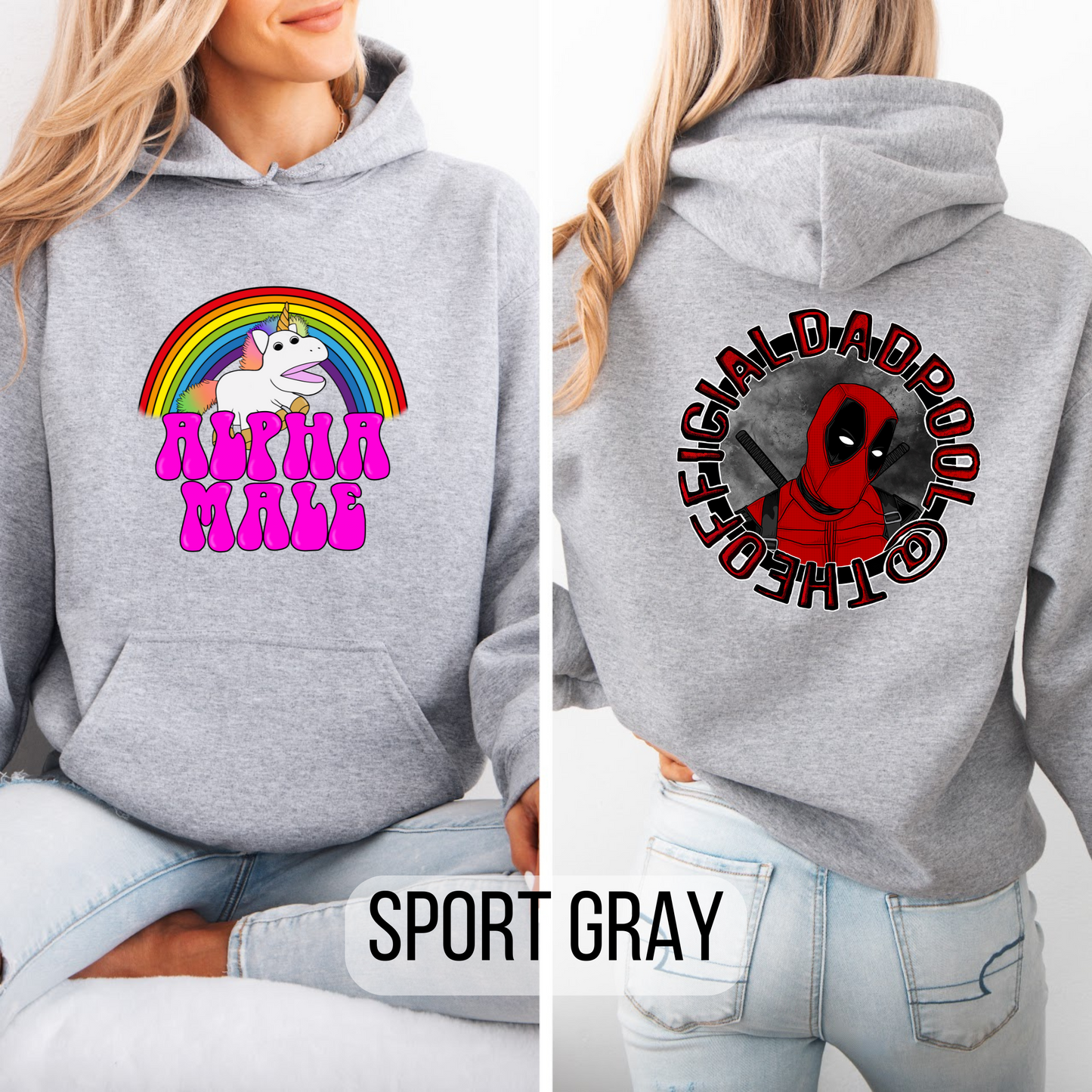 Alpha Male Unicorn Hoodie