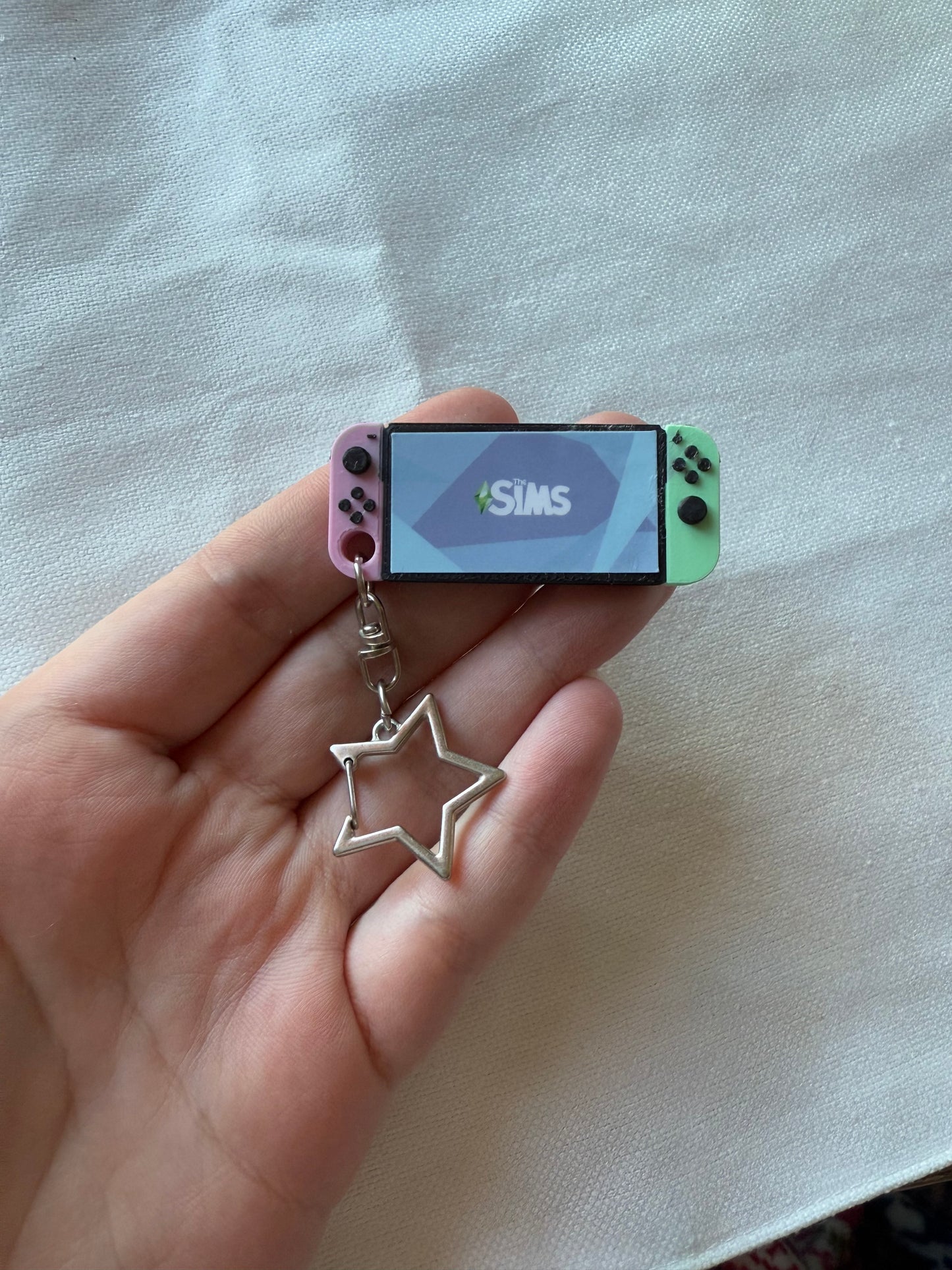 The Sims Switch Keychain / 3D Printed