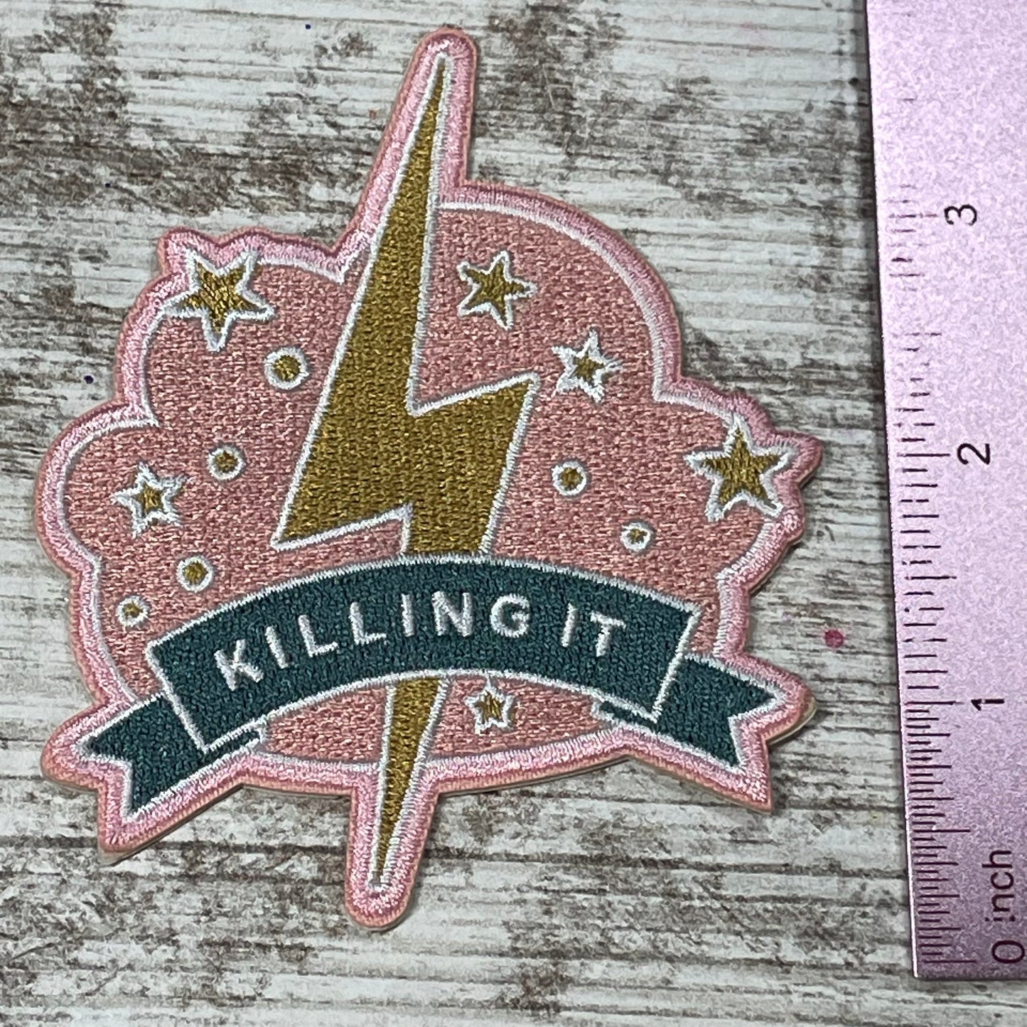 Killing It Lightning Bolt Patch