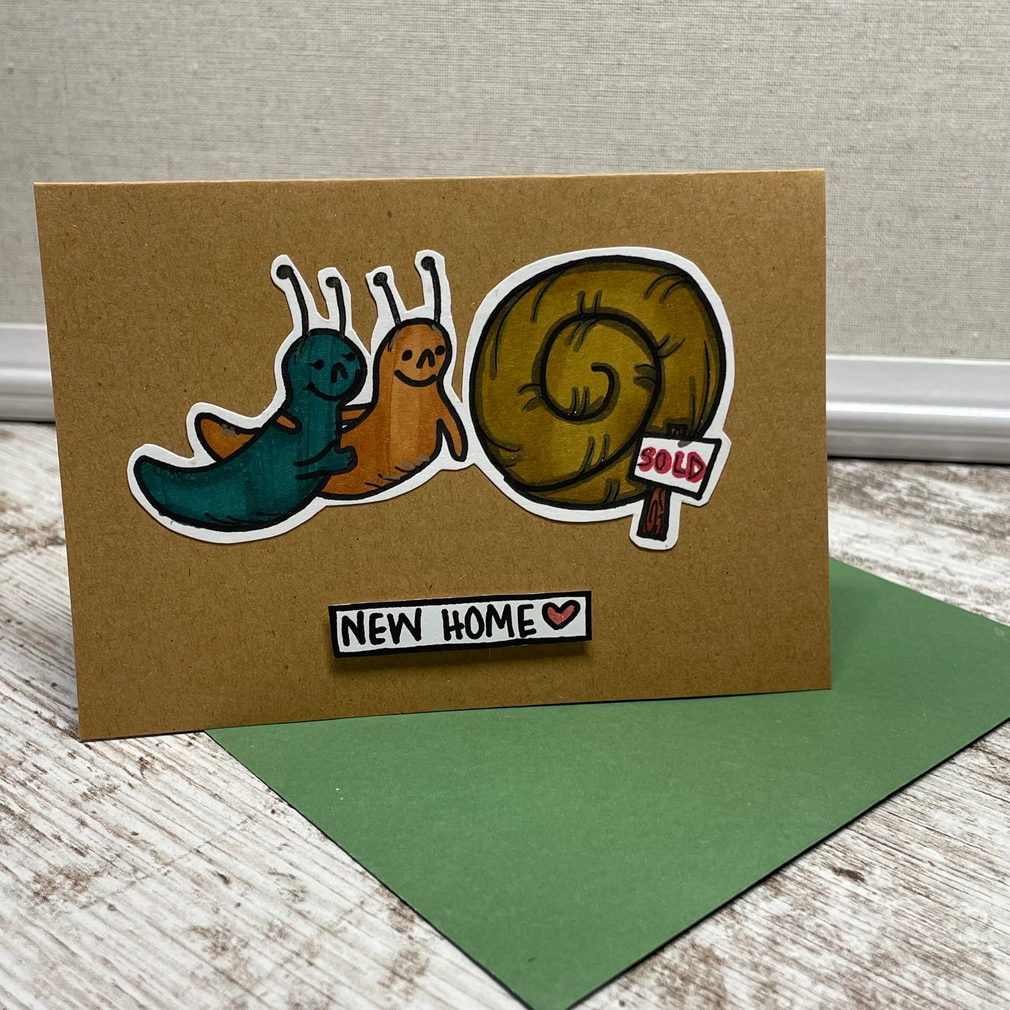 Handcrafted Greeting Cards - New Home