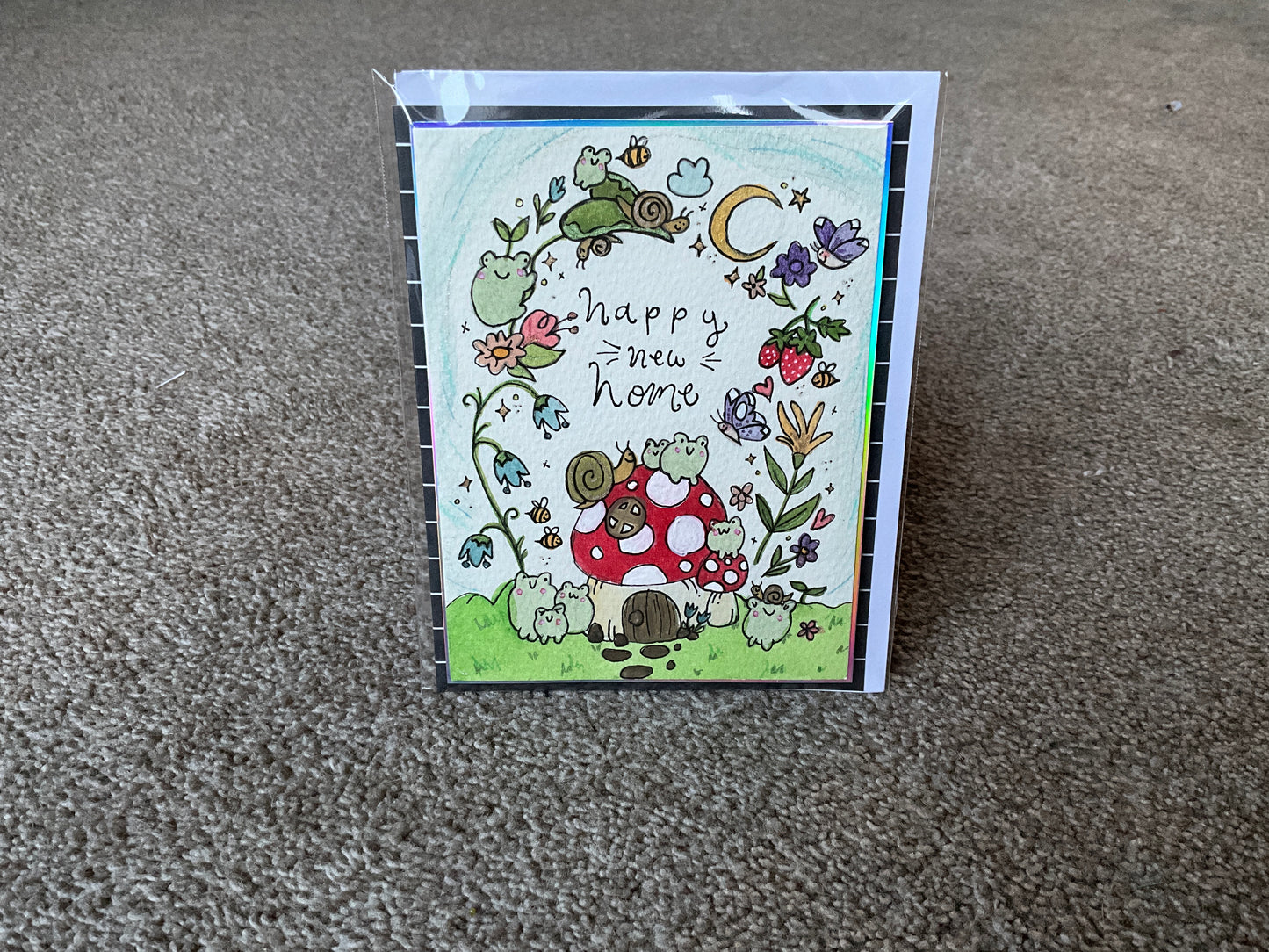 Handcrafted Greeting Greeting Cards - New Home