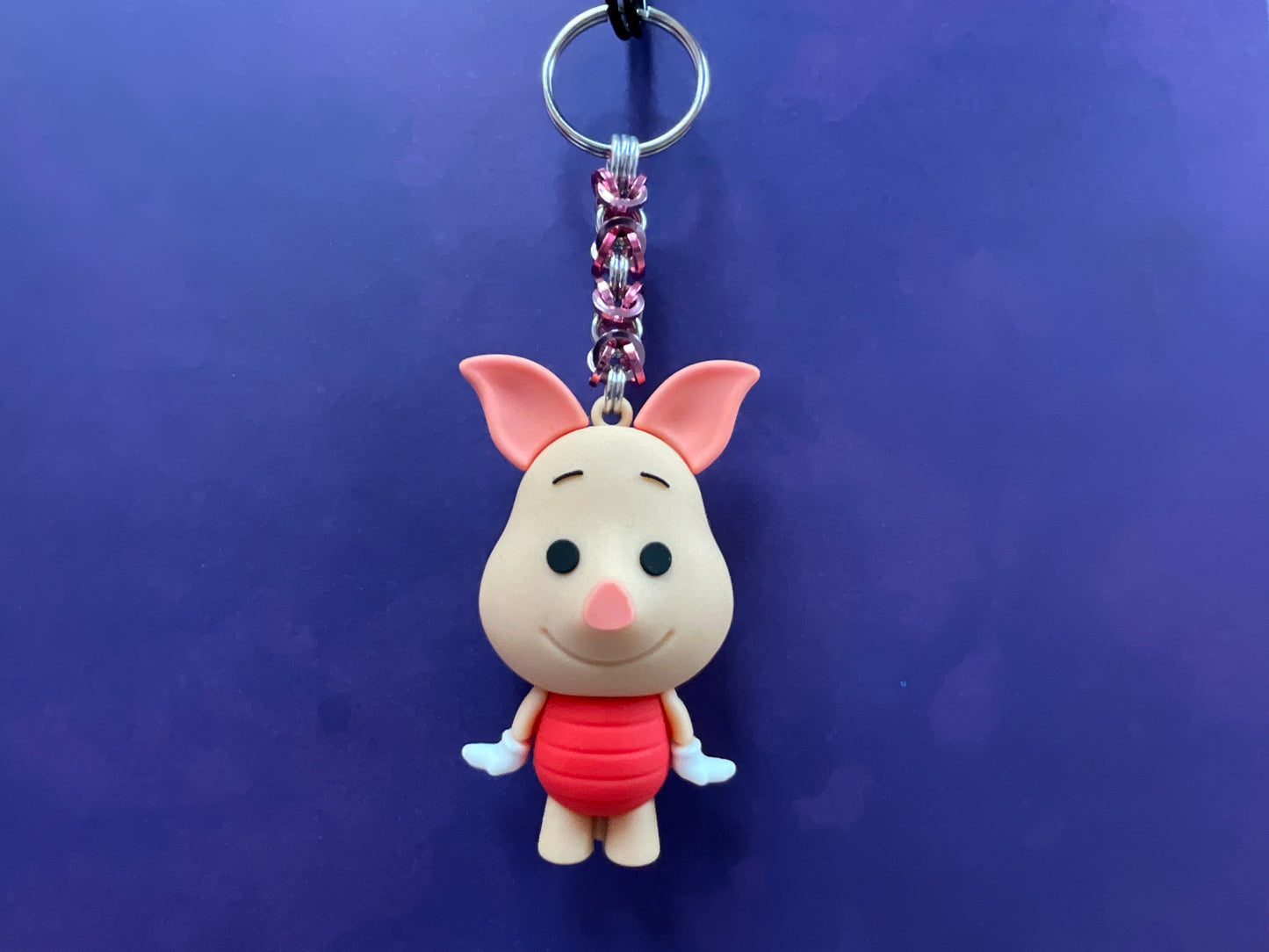 Pooh || Character Chainmaille Keychain