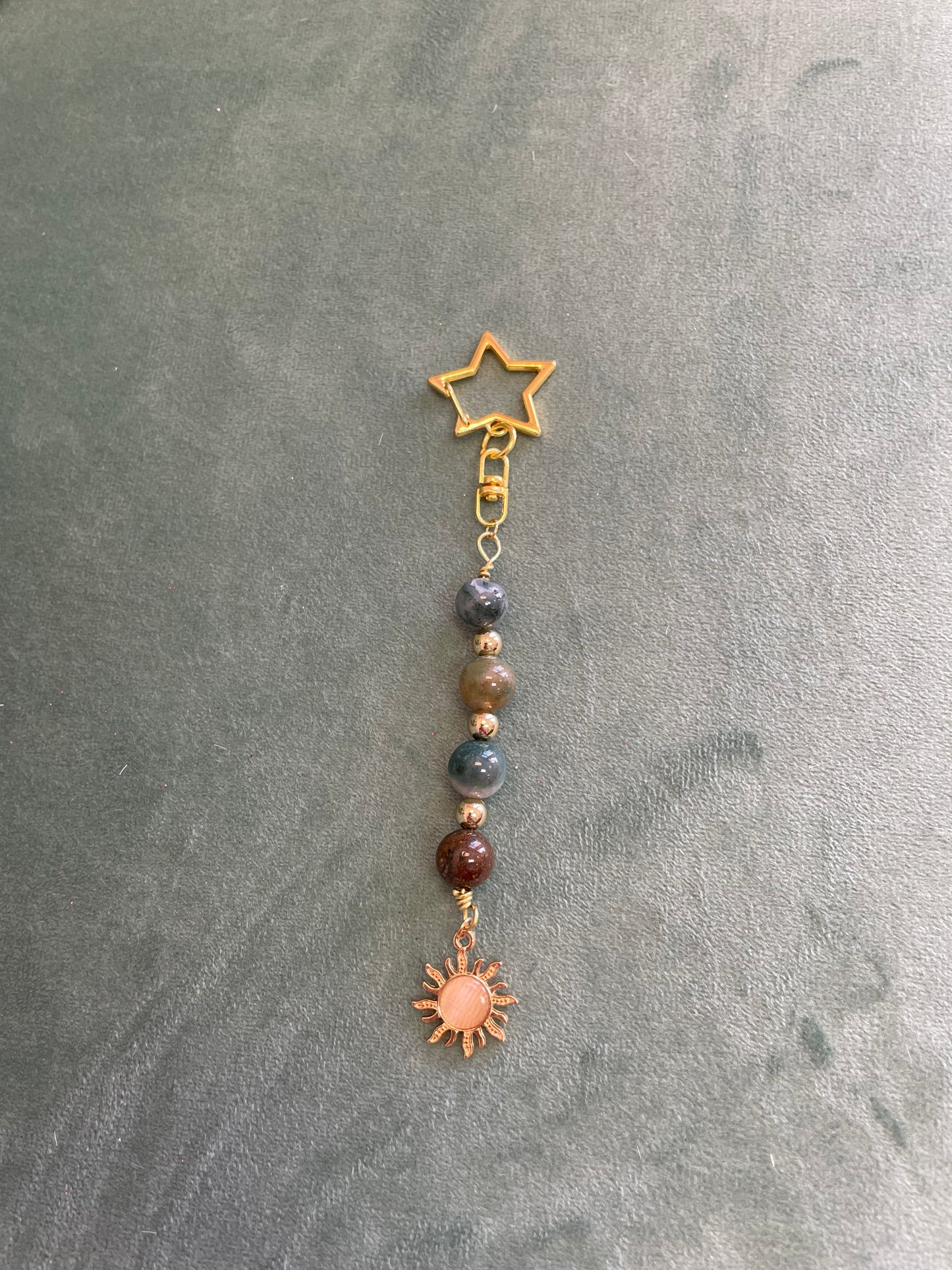 Beaded Bag Charms || Clip-On || Phone Accessory