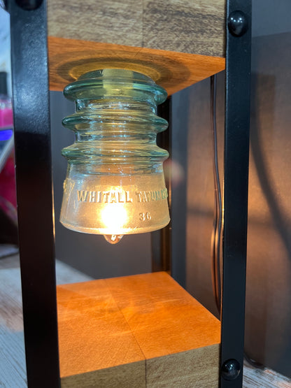 Vintage Whitall Bulb Table Lamp