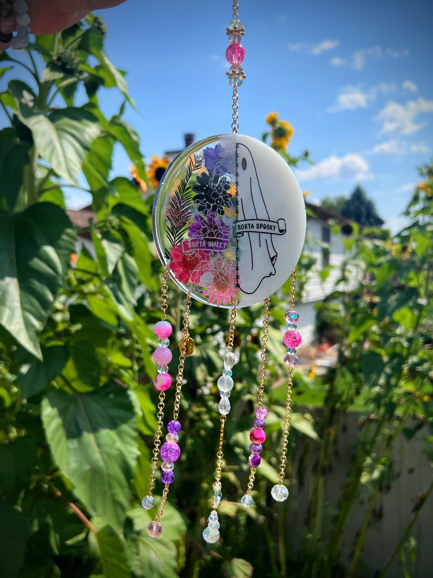 Sorta Sweet Sorta Spooky Sun Catcher