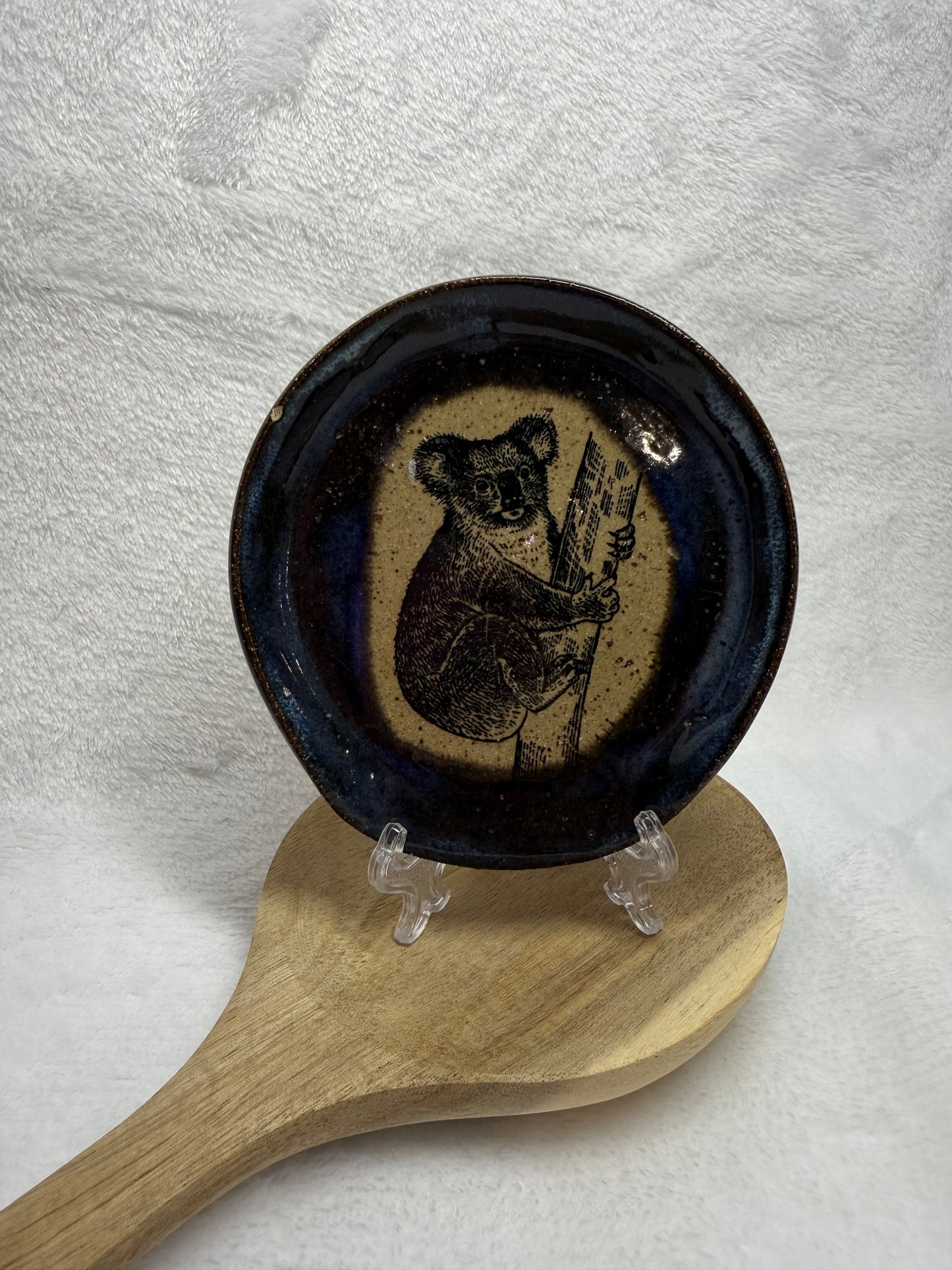 Koala Pottery Spoon Rest