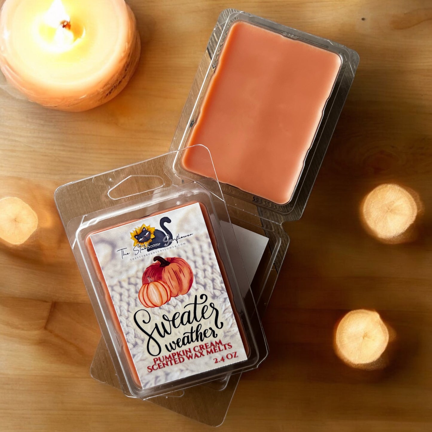 Sweater Weather Wax Melts / Pumpkin Cream