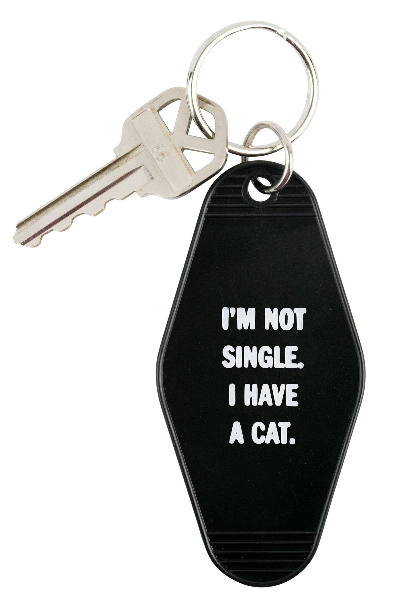 I'm Not Single I Have A Cat Keychain