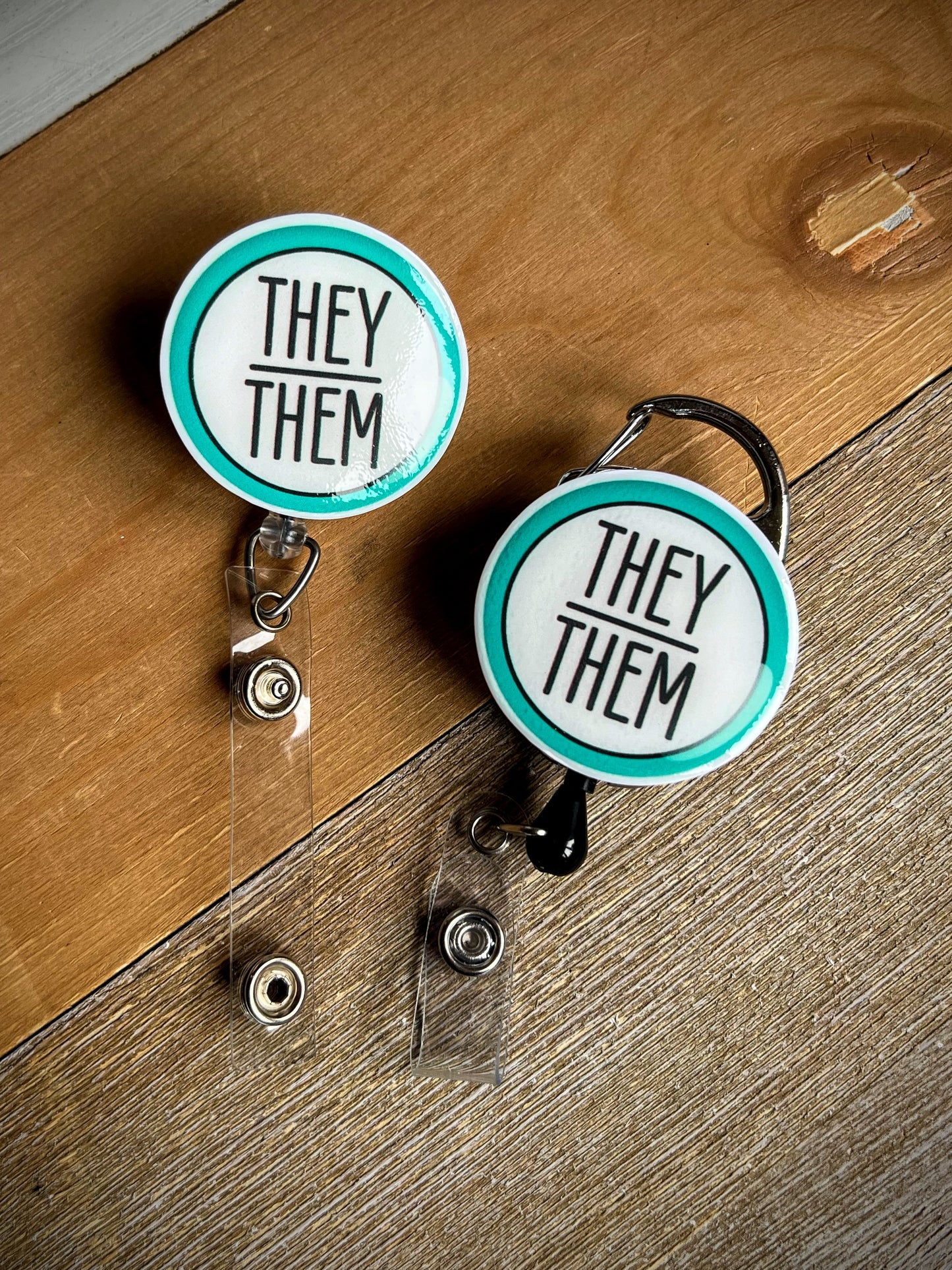 Clip Style Badge Reel ID Holders