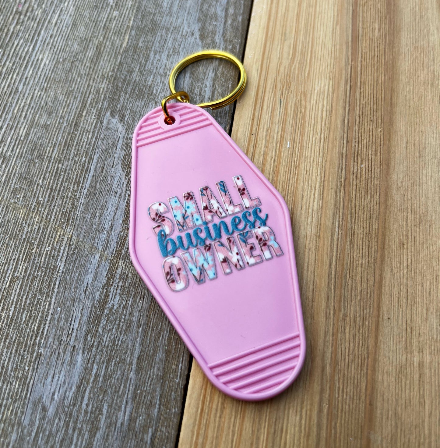 Small Business Owner Keychain