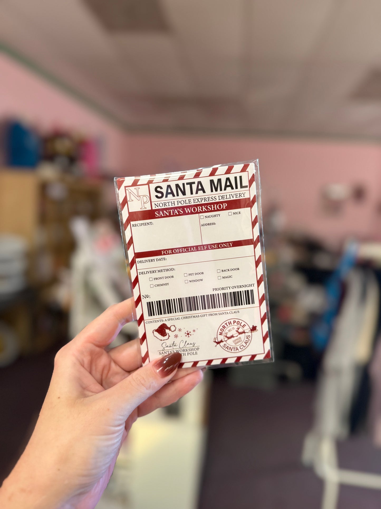 Santa Mail Mailing Labels