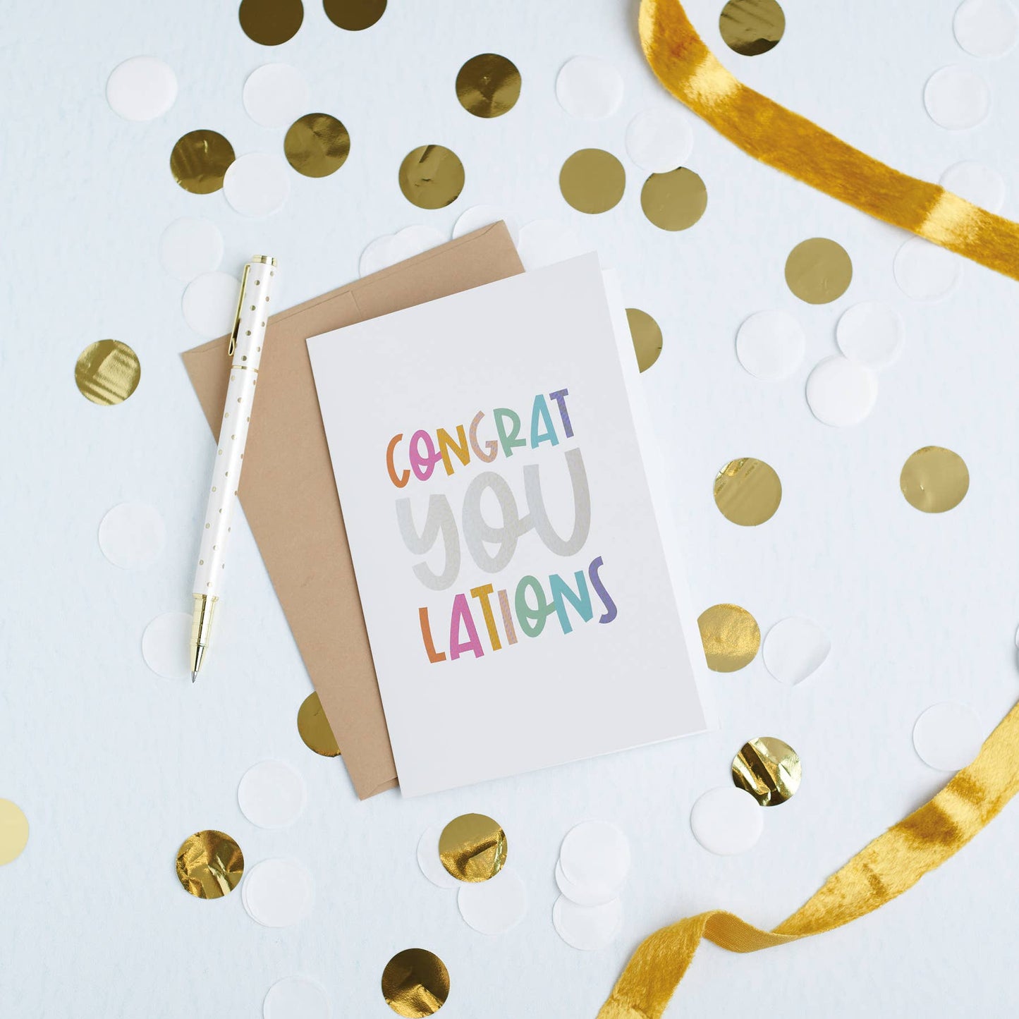 Congratyoulations Greeting Card