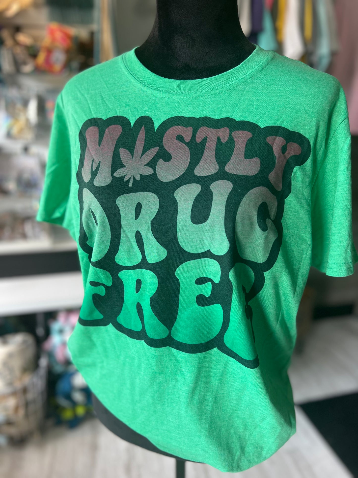 Mostly Drug Free T-Shirt / Adult M