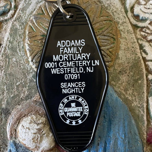 Motel Keychain - Addams Family