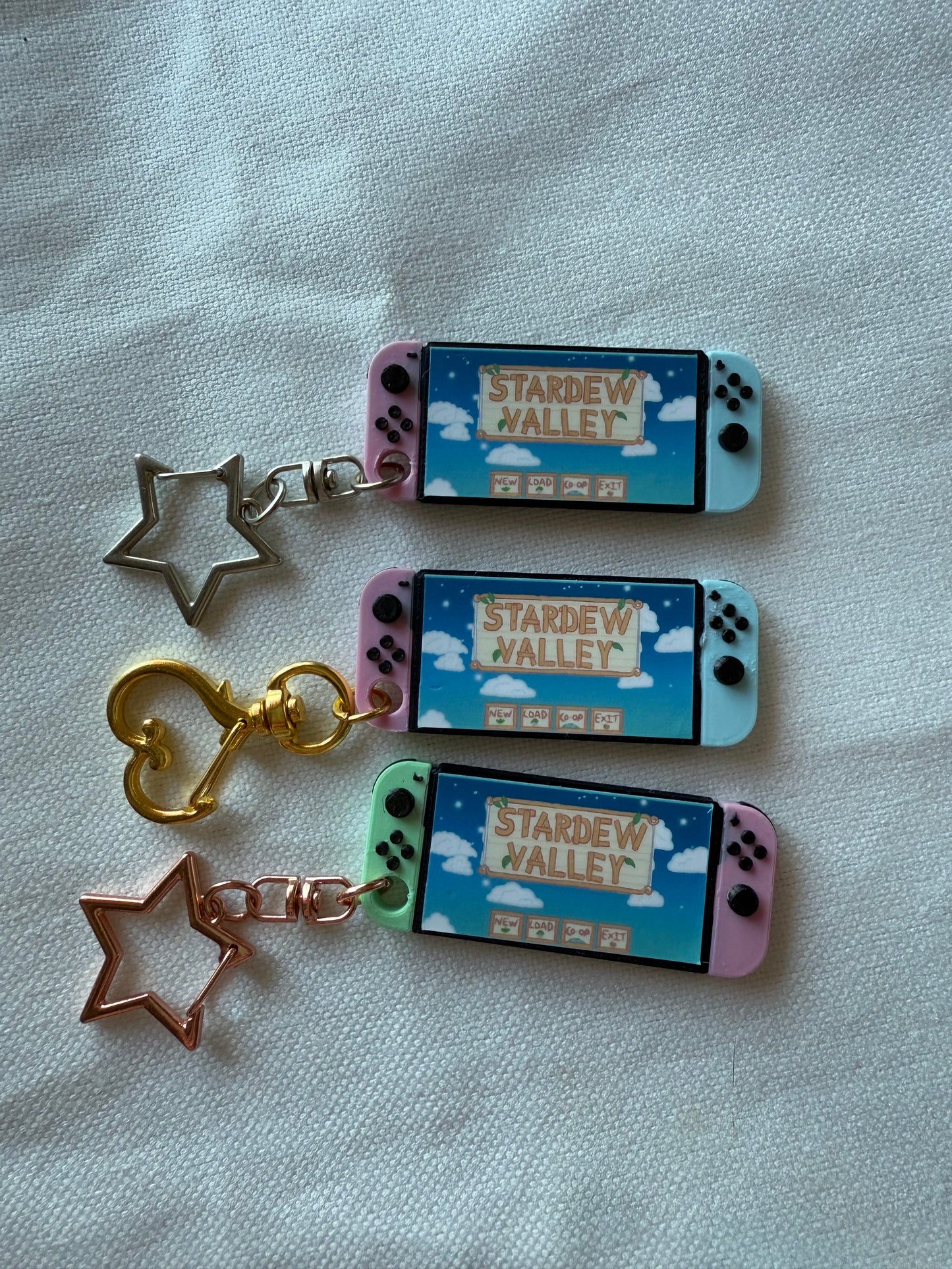 Stardew Valley Switch Keychain / 3D Printed