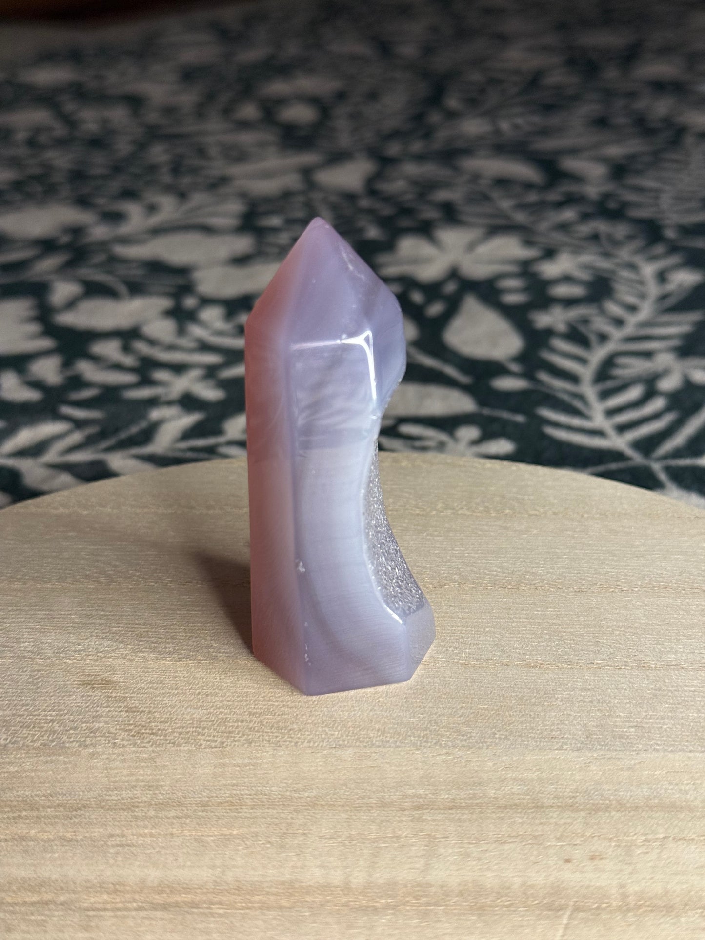 Agate Druzy Tower