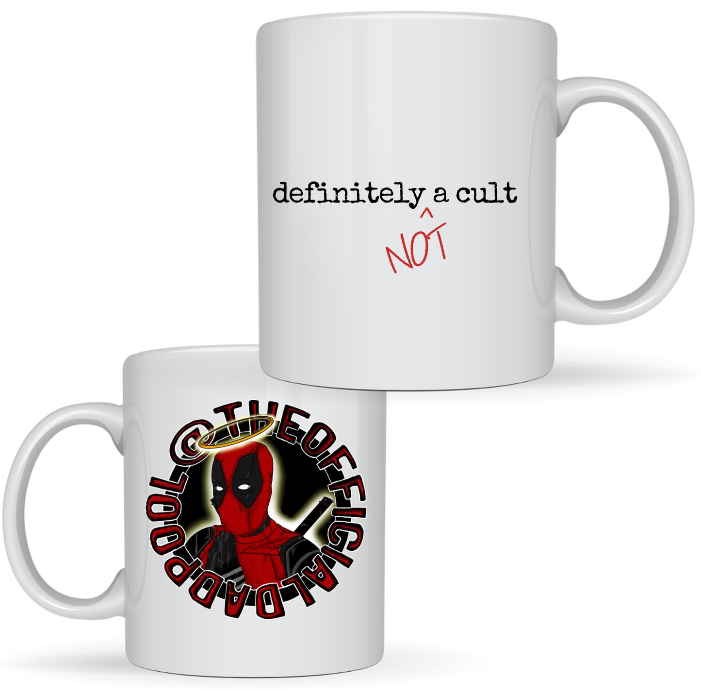 The Official Dadpool Mugs || Daily Characters || Popular Logo Decals