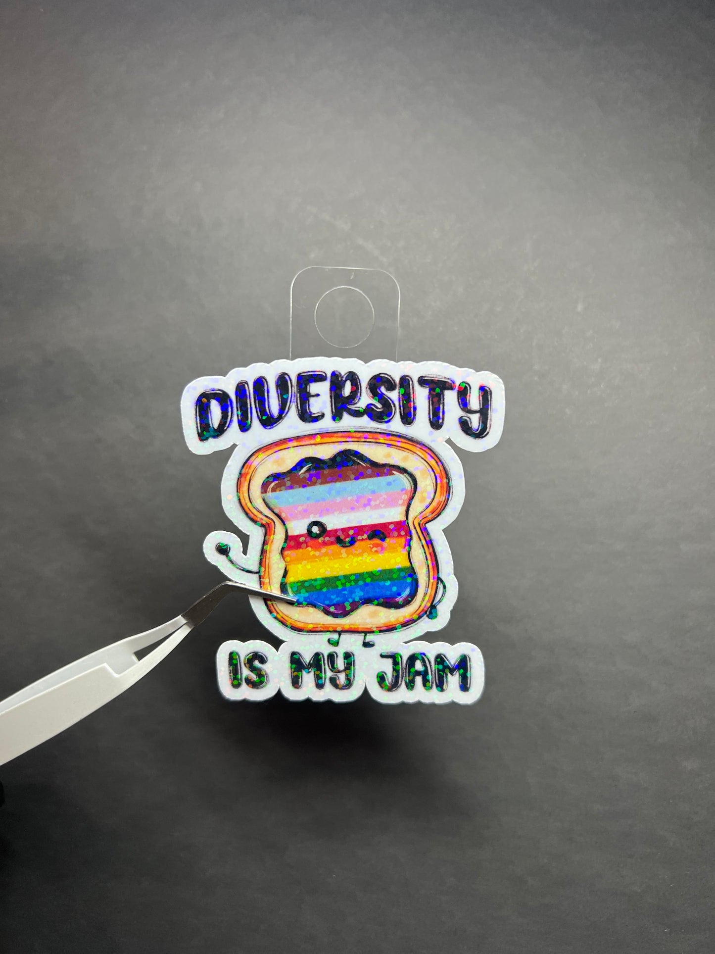 Diversity Is My Jam Sticker