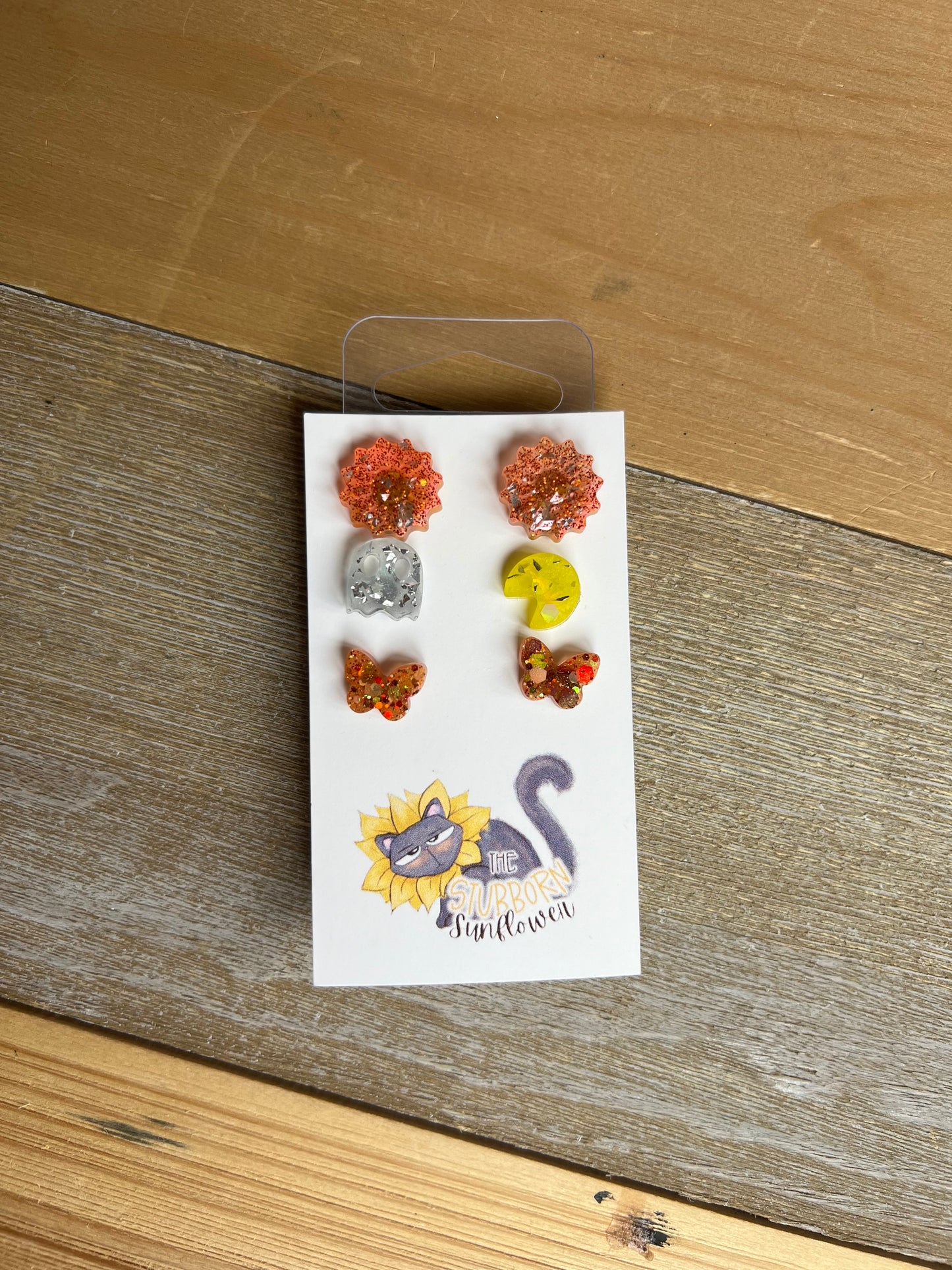 Resin Stud Earring Packs