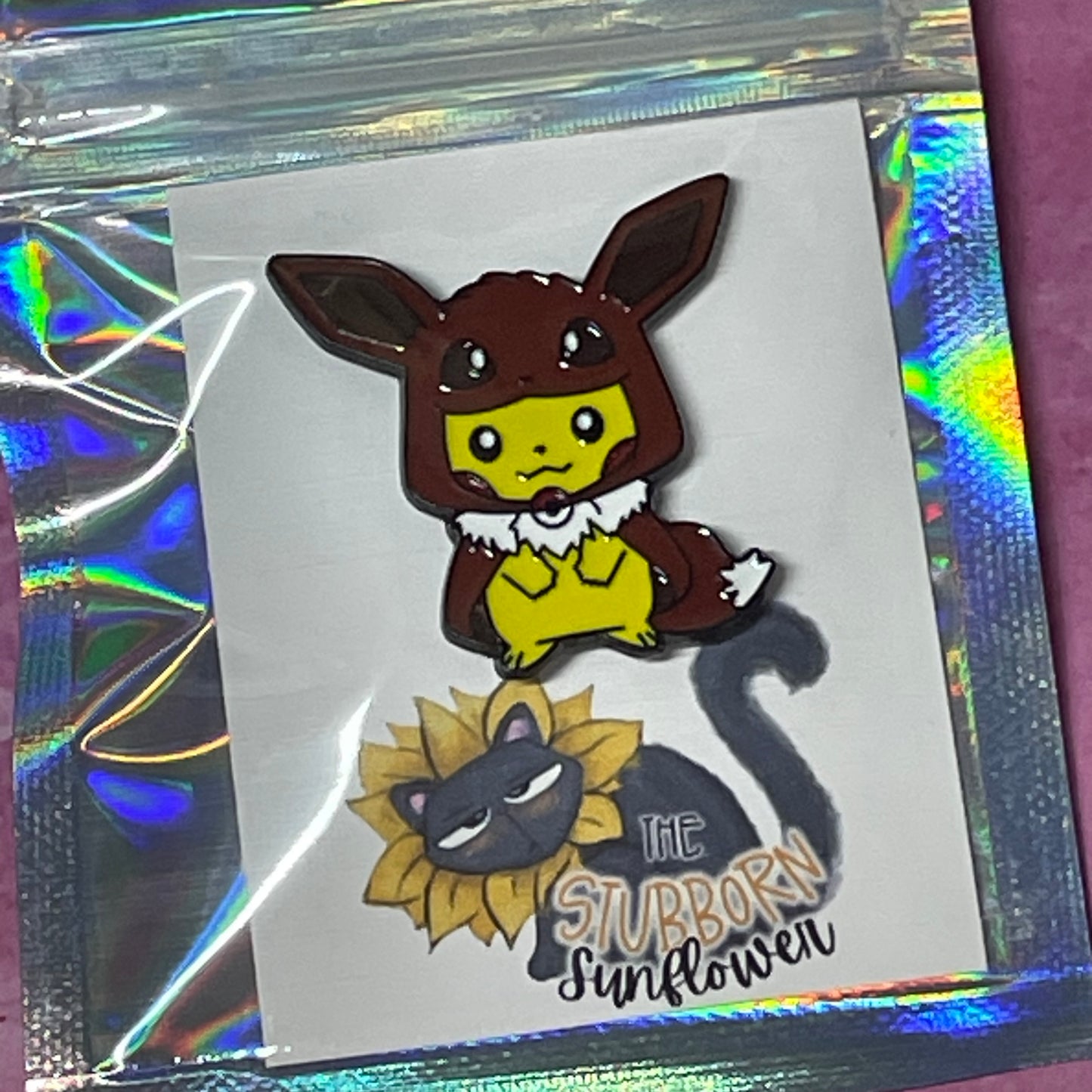Pikachu Eevolution Costume Pin