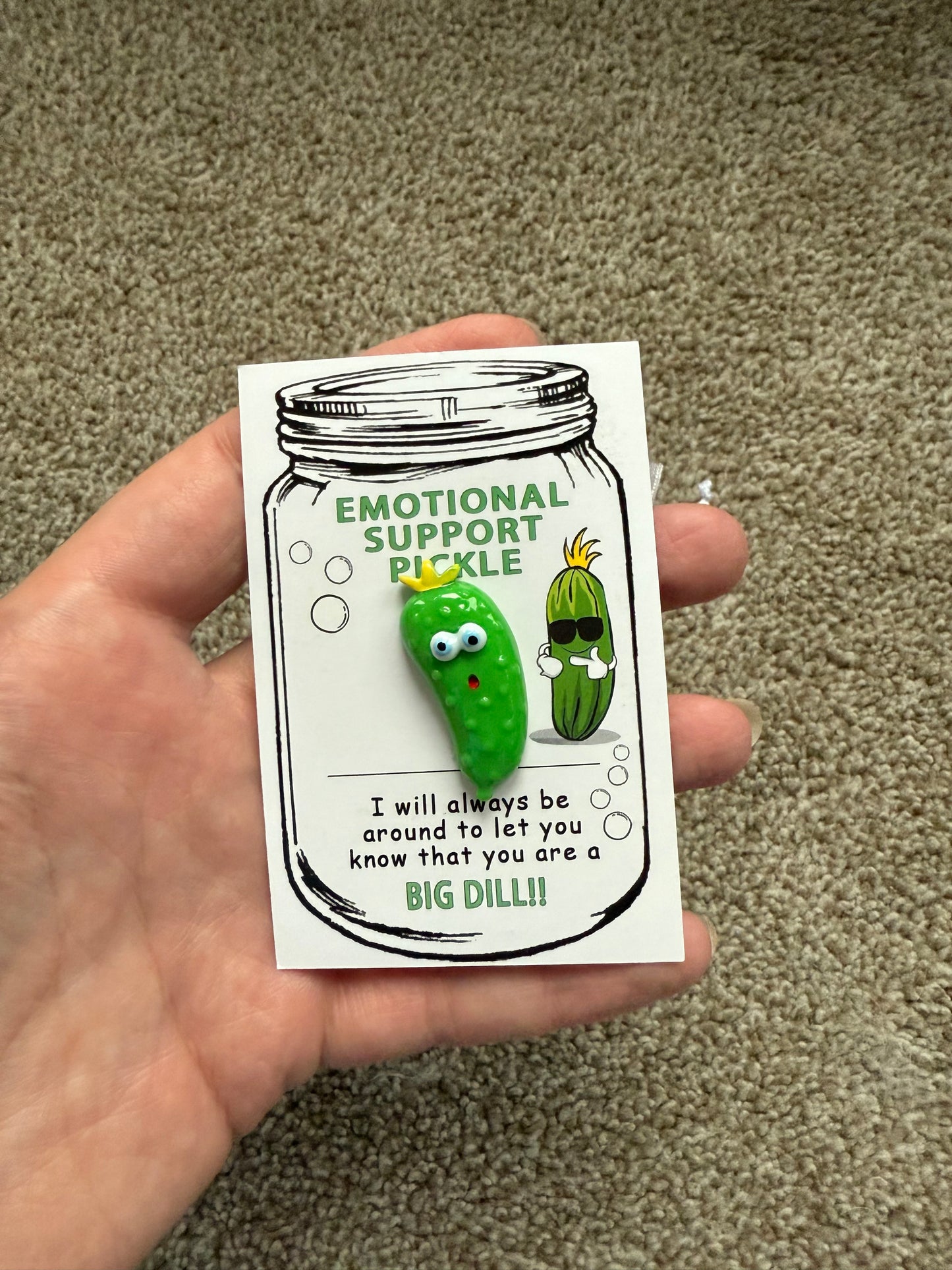 Emotional Support Pickle