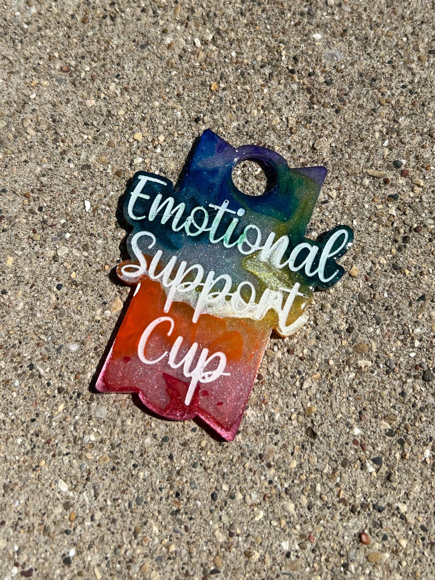 Emotional Support Cup 30oz Stanley Toppers