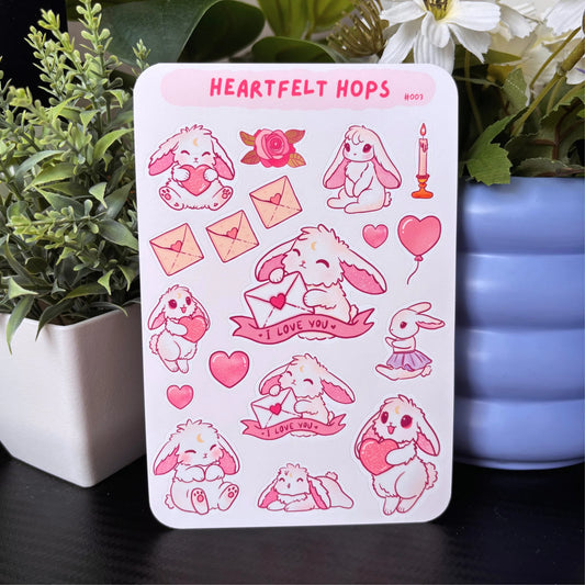 Heartfelt Hops Sticker Sheet