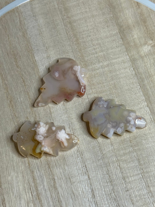 Flower Agate Leafs