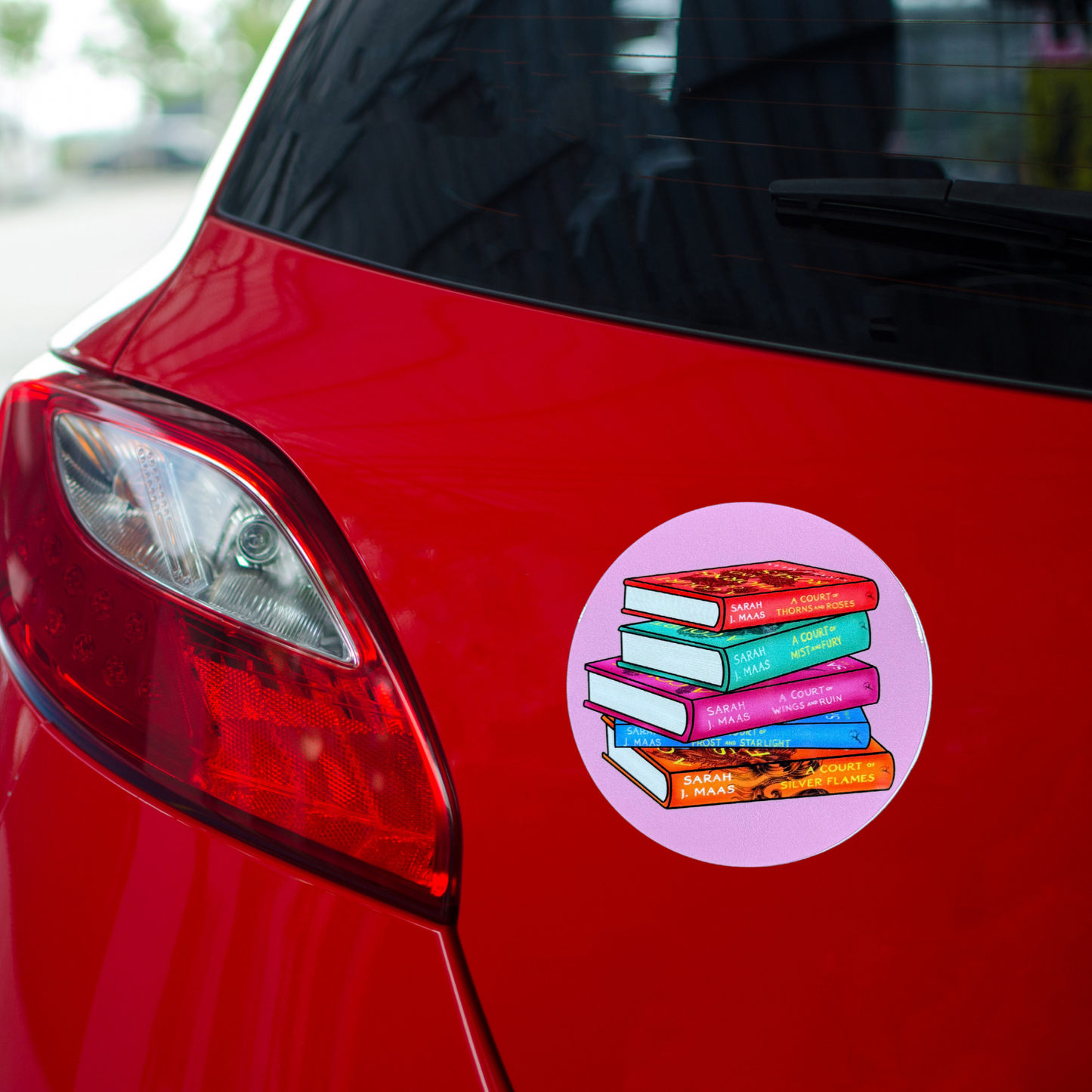 Bookish Car Magnet