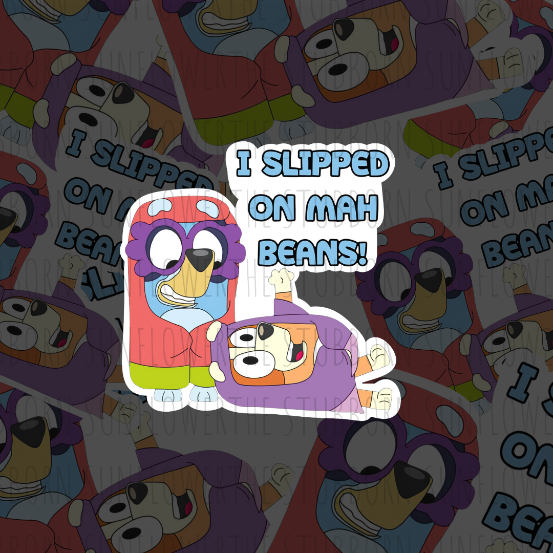 Mah Beans Sticker