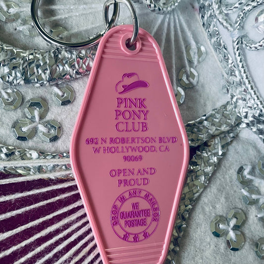 Motel Keychain - Pink Pony Club