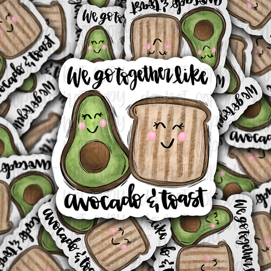 Avocado & Toast Sticker