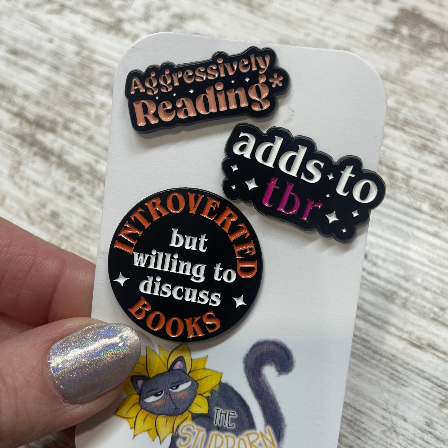 Bookish Pin Packs