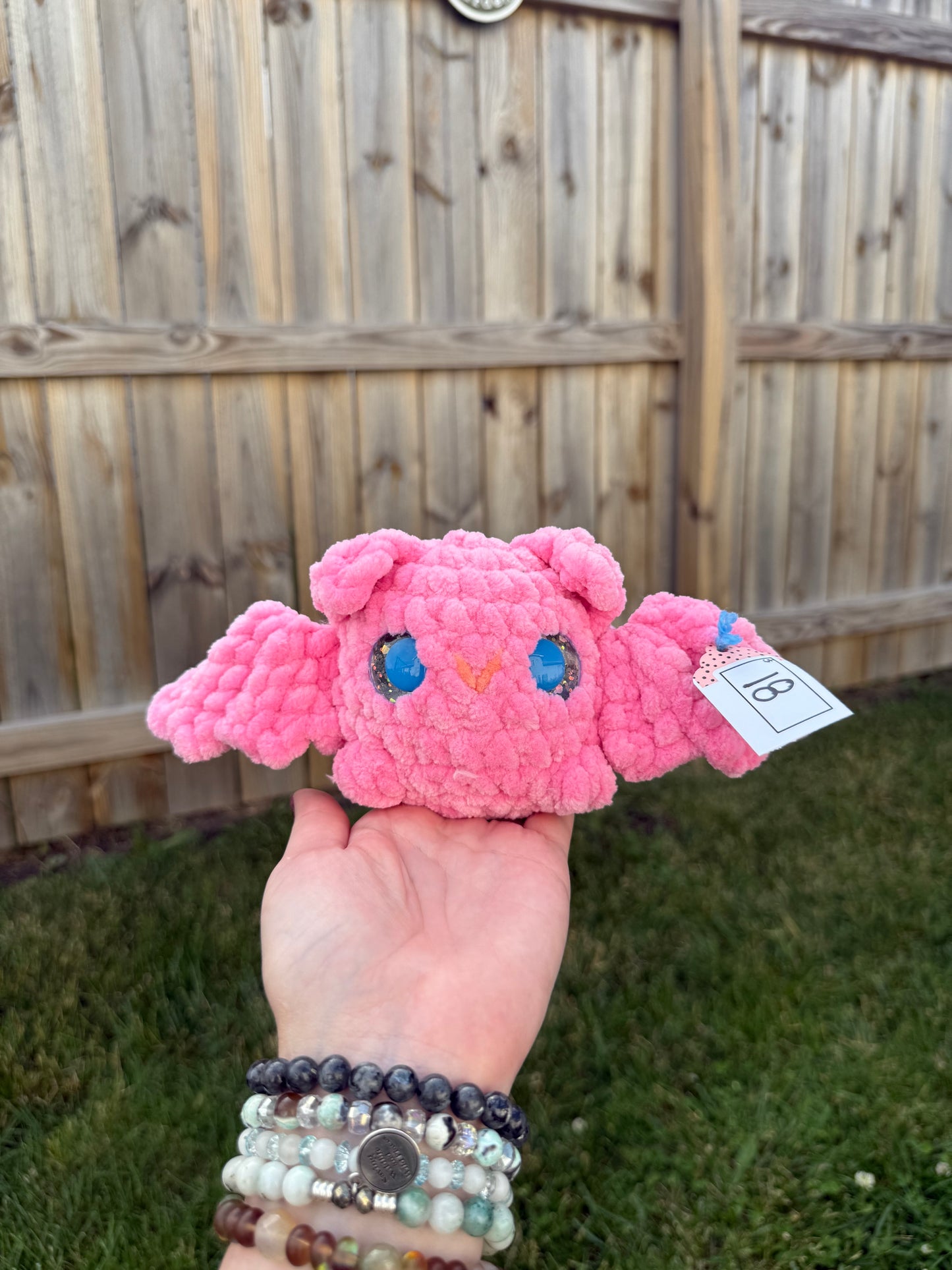 Crochet Plush Bat