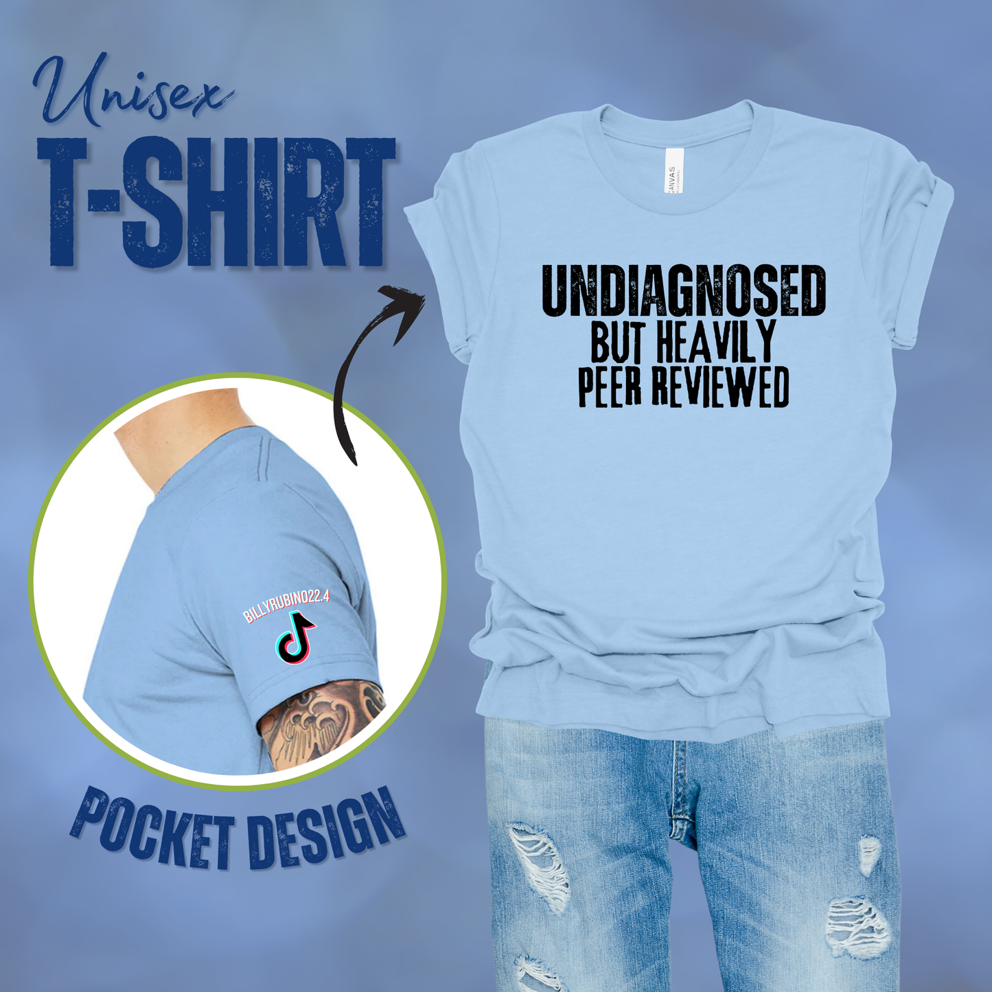 Heavily Peer Reviewed T-Shirt || Billy Rubino